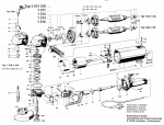 Bosch 0 601 310 001  Angle Grinder 110 V / Eu Spare Parts